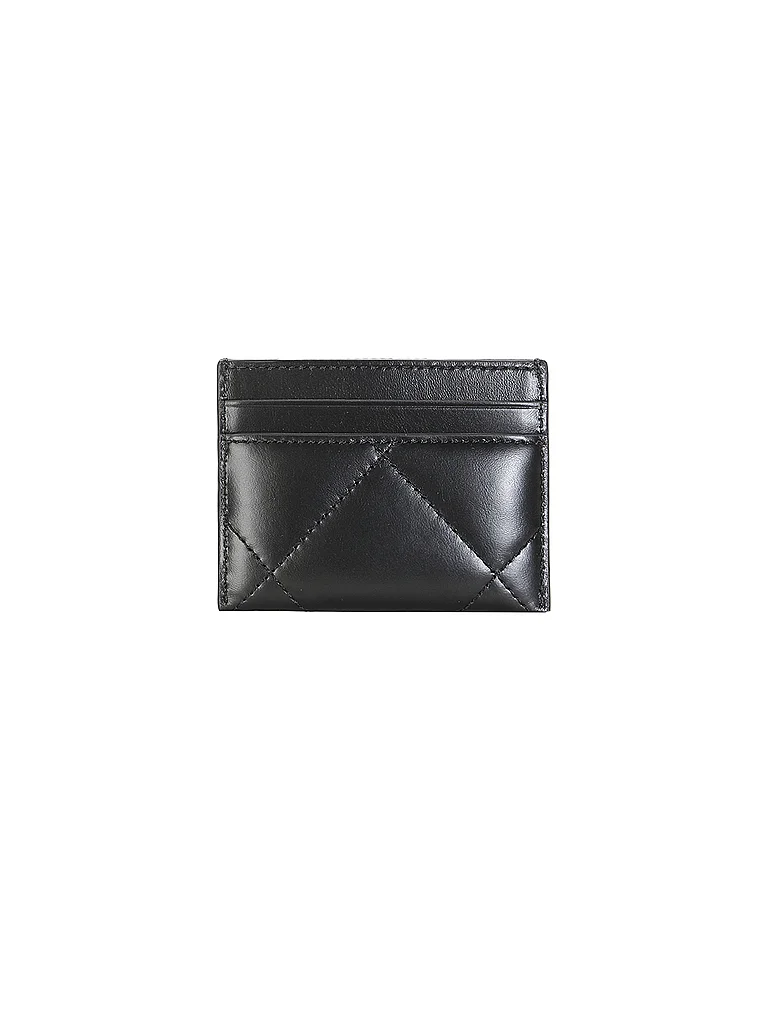 TORY BURCH Tarjetero KIRA DIAMOND negro